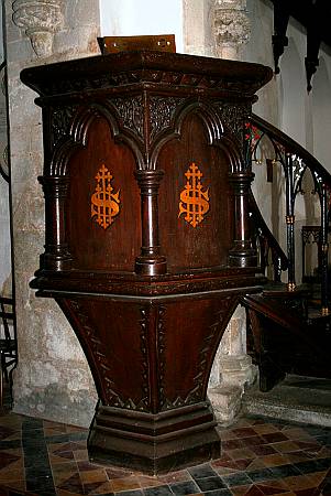St Anthony in Roseland - The Pulpit